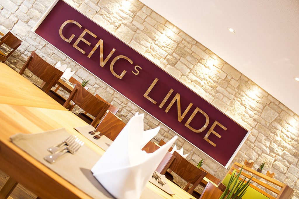 Geng's Linde - Innenasicht Restaurant